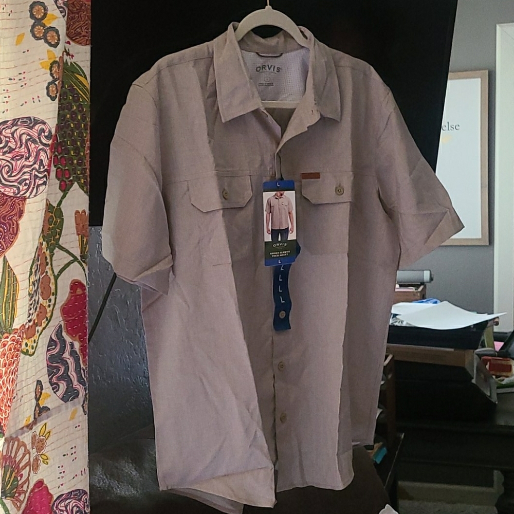 Orvis short sleeve bottom up Shirt
